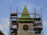 Nová strecha - drevené základy